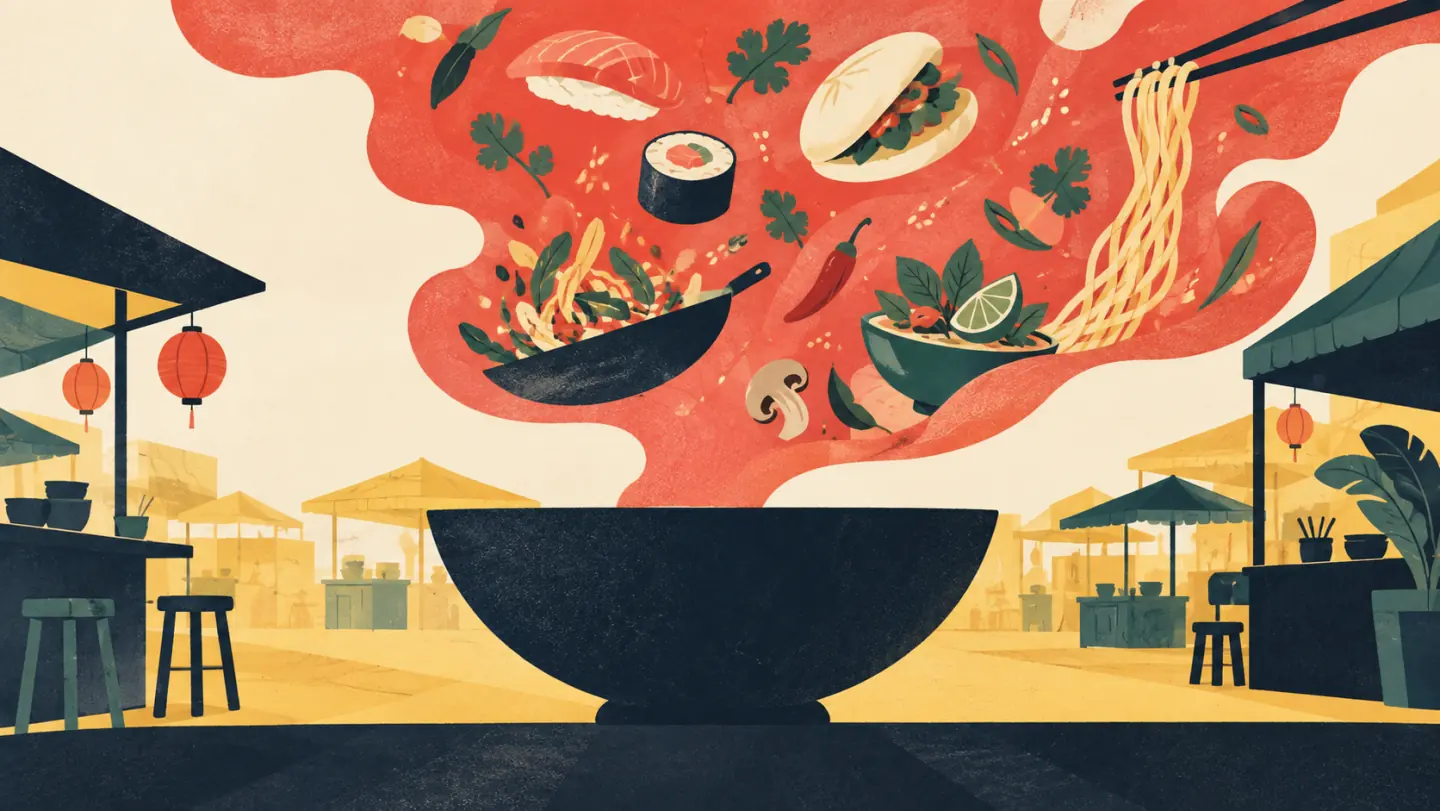 Immagine illustrativa Foodlearn per cucina asiatica e street food